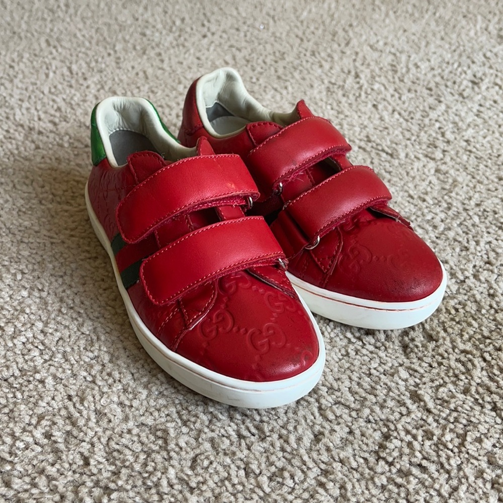 100% Boys Gucci Sneakers